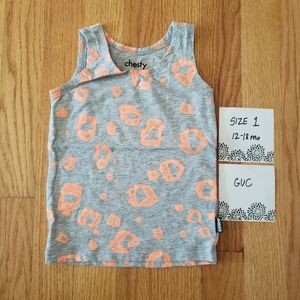 Bonds Australia Grey Leopard Chesty